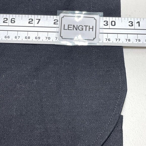 GRIND By Coffeeshop Mens Jacket Sports Coat Size‎ XXL Black Pinstripe Trandy - Picture 11 of 16